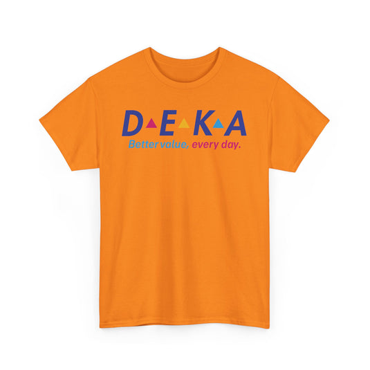 DEKA Better Value Every Day Vintage Logo T-Shirt