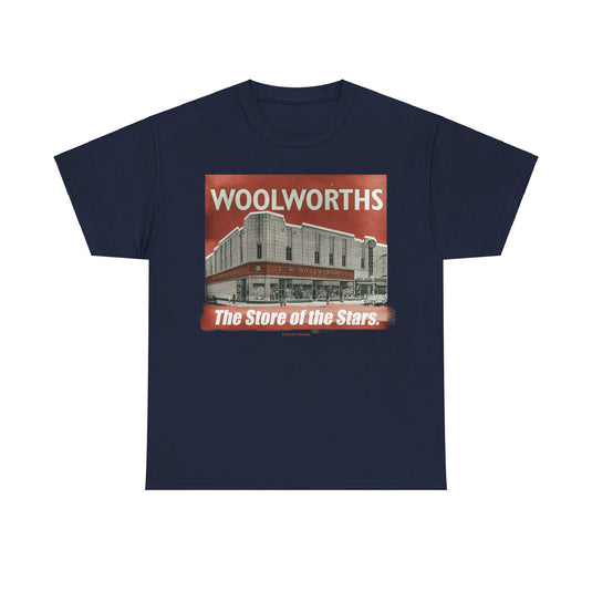 Woolworths Retail Store of the Stars Nostalgic Logo T-shirt