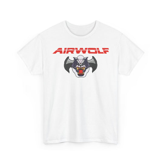 Airwolf 1984 Action Military Drama TV Show Helicopter T-shirt