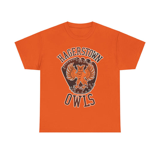 Hagerstown Owls Maryland Baseball Team T-shirt