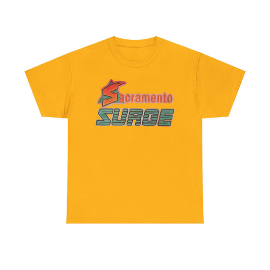 Sacramento Surge Football WLAF California 1991-1992 T-shirt