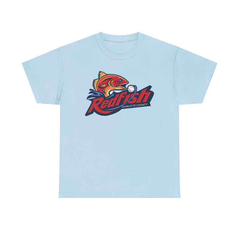 Load image into Gallery viewer, Charlotte County Redfish Florida South Coast League Baseball 2007 T-shirt
