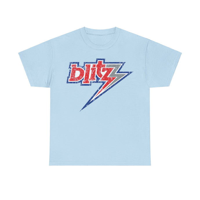 Chicago Blitz Logo Illinois Football Team T-shirt