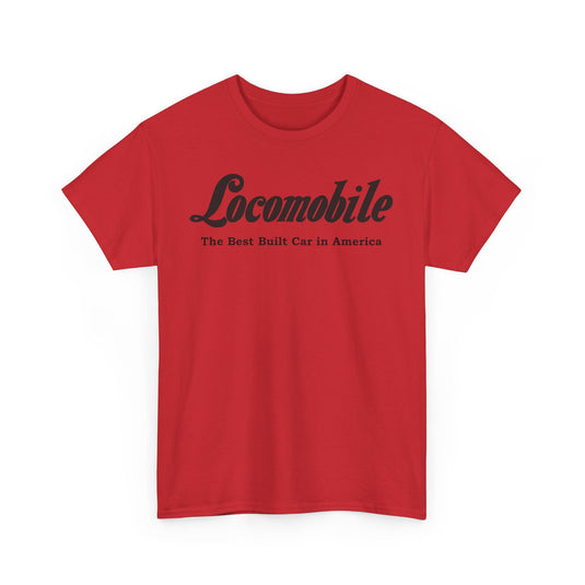 Locomobile The Best Built Car in America Vintage Script T-shirt