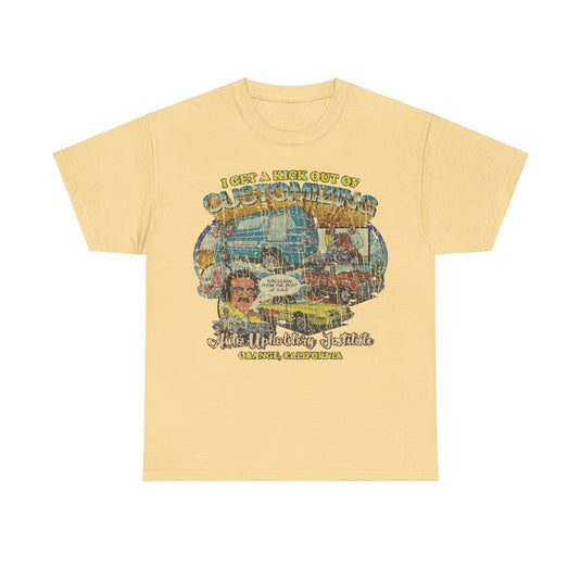 Auto Upholstery Institute 1973 Nostalgic Retro T-shirt