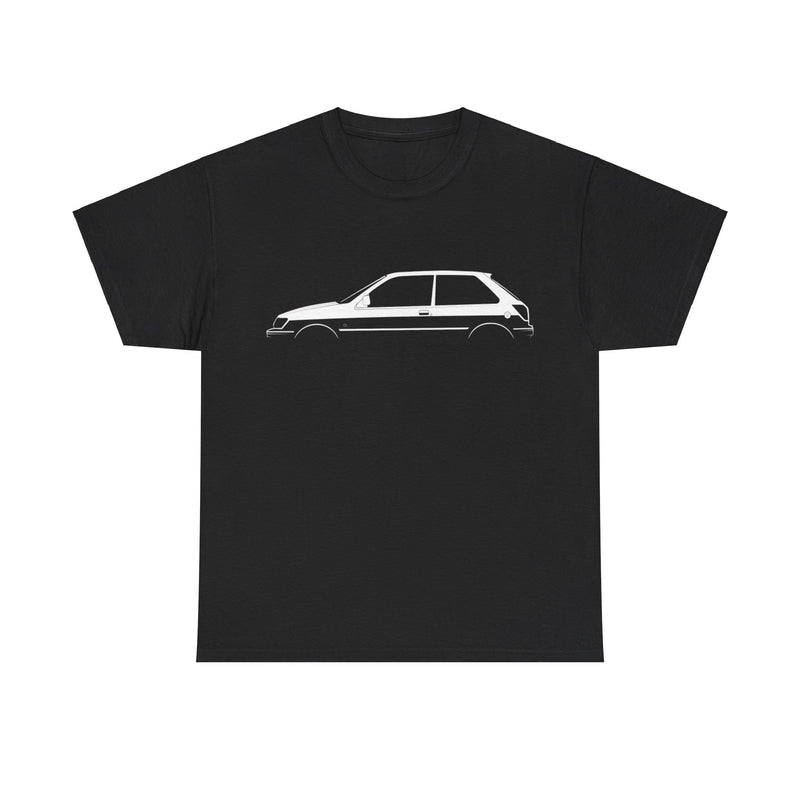 Load image into Gallery viewer, Ford Fiesta XR2i Mk III Silhouette Car T-shirt
