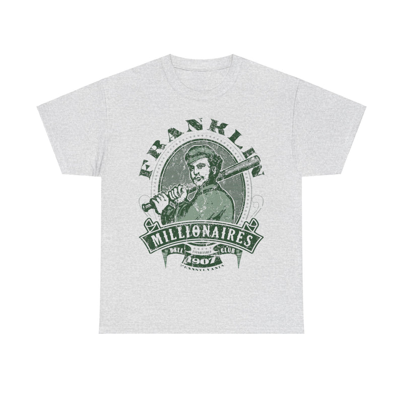 Load image into Gallery viewer, Franklin Millionaires Est 1907 Pennsylvania Baseball T-shirt
