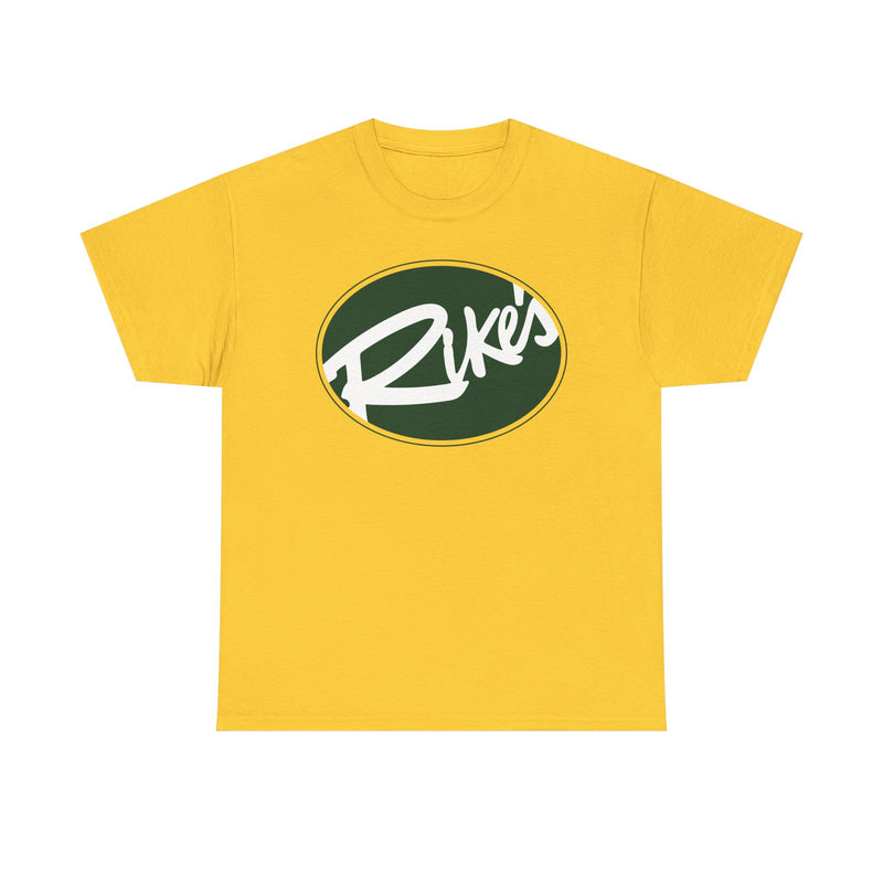 Load image into Gallery viewer, Rikes Green Oval Logo Department Store T-shirt
