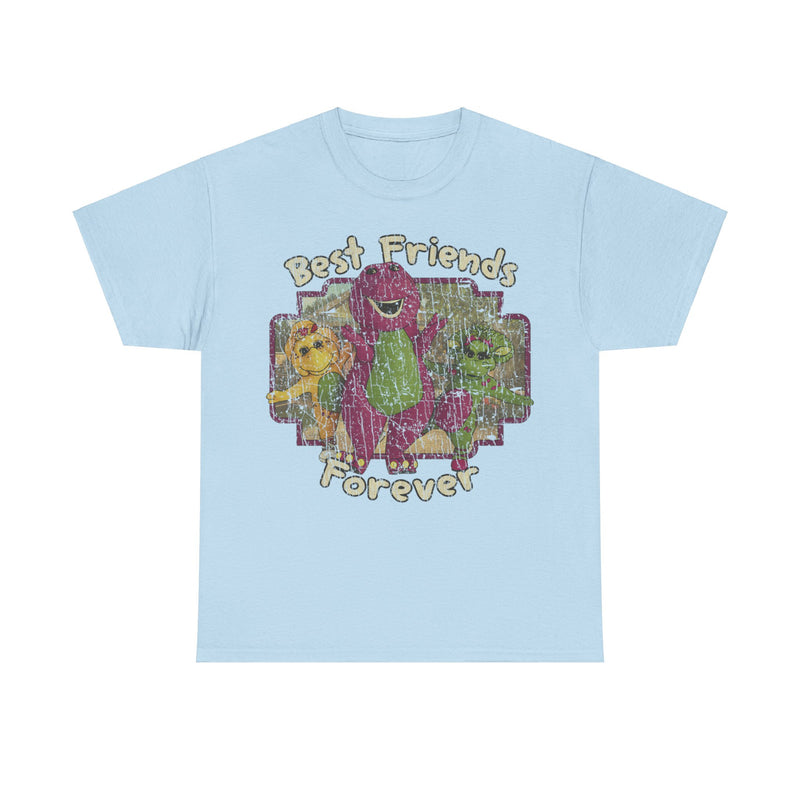 Load image into Gallery viewer, Best Friends Forever 1992 Purple Dinosaur Nostalgic Retro T-shirt
