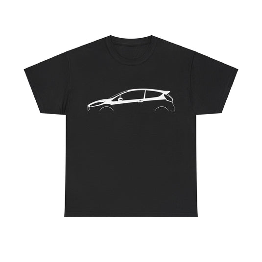 Ford Fiesta ST Mk VI Silhouette Car T-shirt