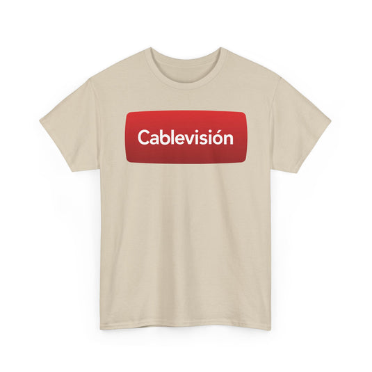 Cablevision Cable TV Provider Television Company Logo T-Shirt
