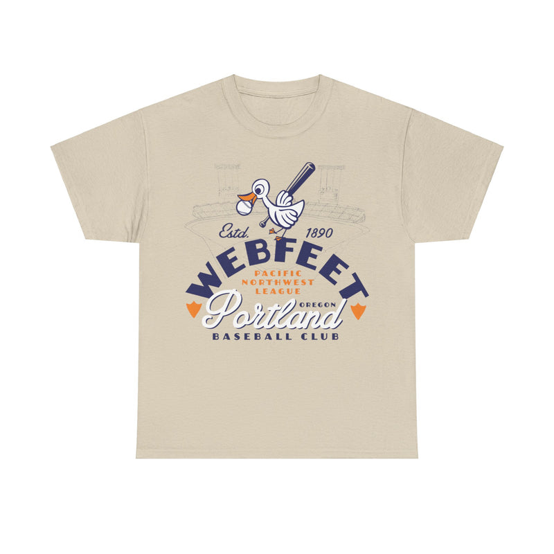 Load image into Gallery viewer, Portland Webfeet Est 1890 Oregon Baseball T-shirt
