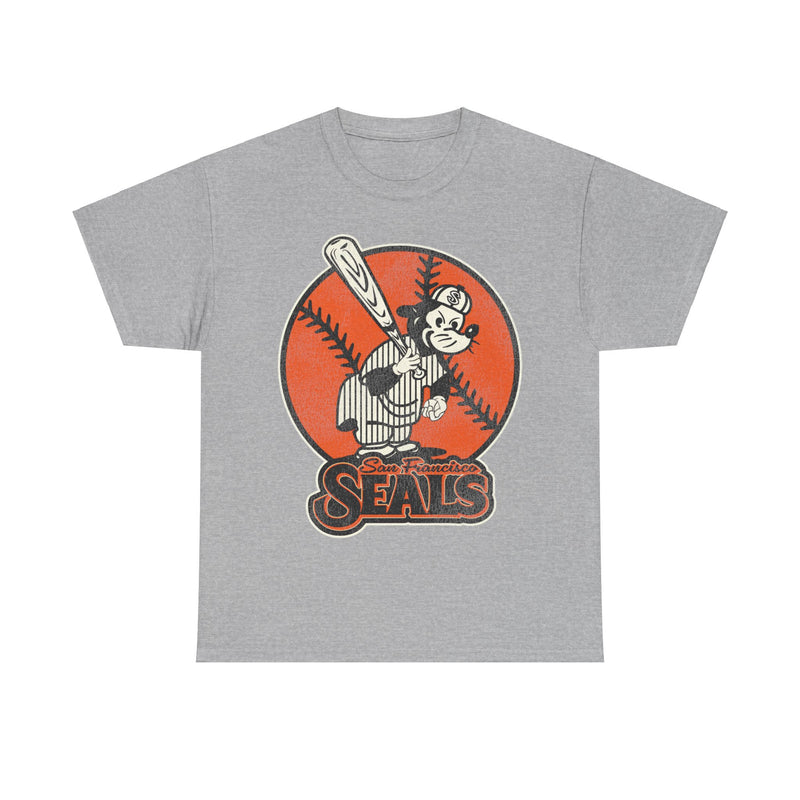 Load image into Gallery viewer, San Francisco Seals Nostalgic Retro Baseball Team T-shirt
