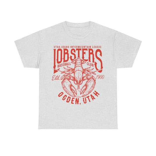 Ogden Lobsters Est 1900 Utah Baseball Team T-shirt