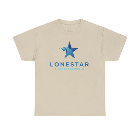 Lonestar Fiberglass Pools T-Shirt Defunct Pool Company Bankrupt Logo Tee