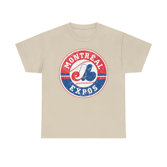 Montreal Expos Round Logo Baseball T-shirt