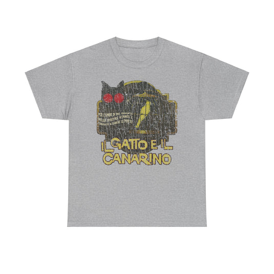 Il Gatto E Il Canarino 1978 Cat and the Canary Movie T-shirt