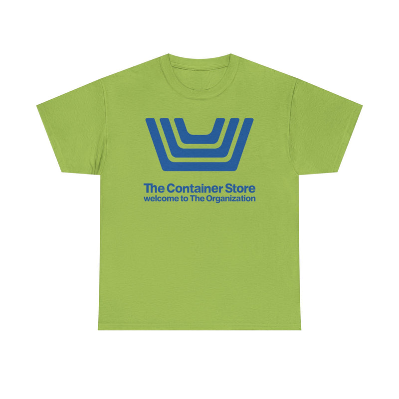 Load image into Gallery viewer, The Container Store Defunct Retail T-Shirt Welcome To The Organization Storage Tee
