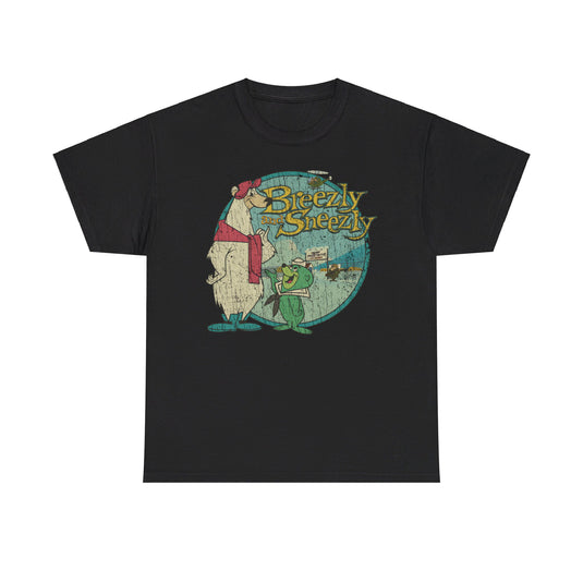 Breezly and Sneezly 1964 Animated TV Show T-shirt