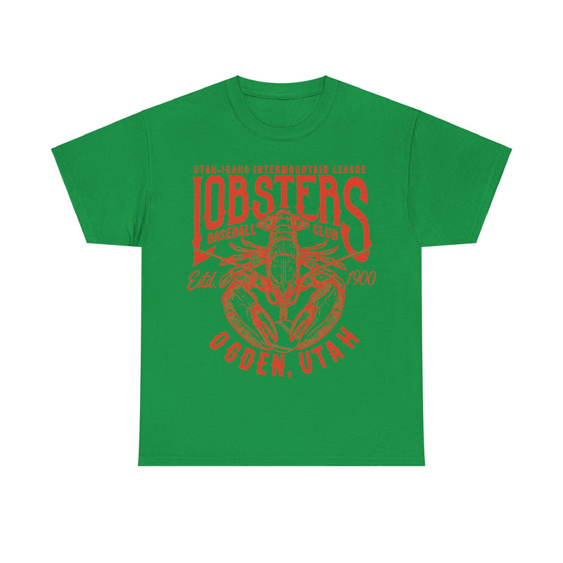 Load image into Gallery viewer, Ogden Lobsters Est 1900 Utah Baseball Team T-shirt
