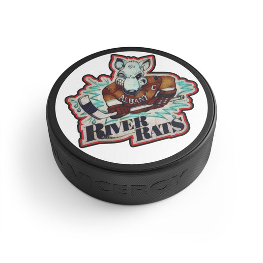 Albany River Rats New York Hockey Puck