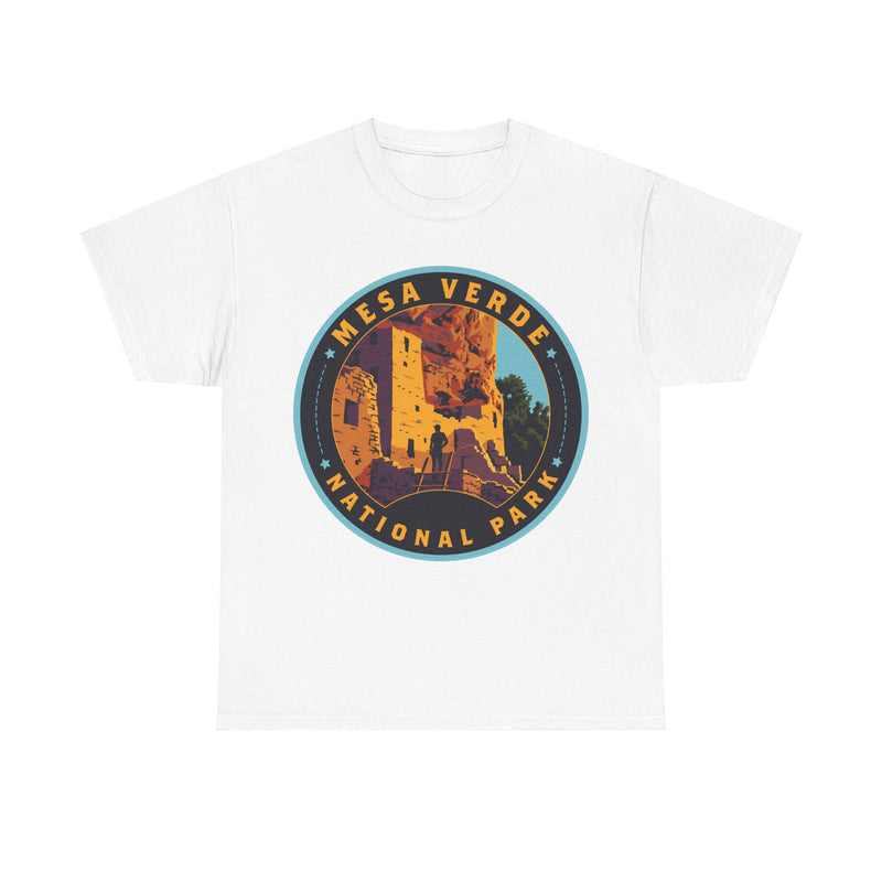 Load image into Gallery viewer, Mesa Verde National Park Colorado Round Logo T-shirt
