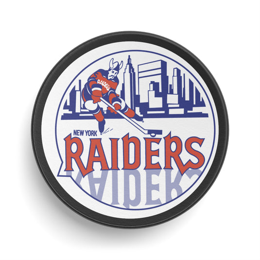New York Raiders World Association 1972-1973 Hockey Puck