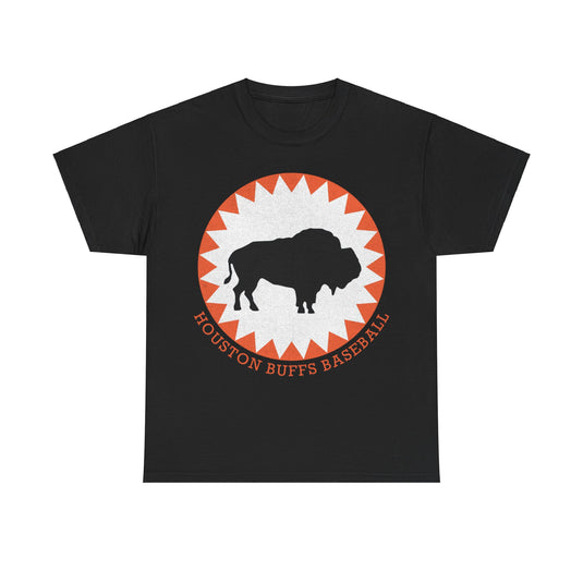 Houston Buffs Buffalos Nostalgic Retro Baseball Team T-shirt