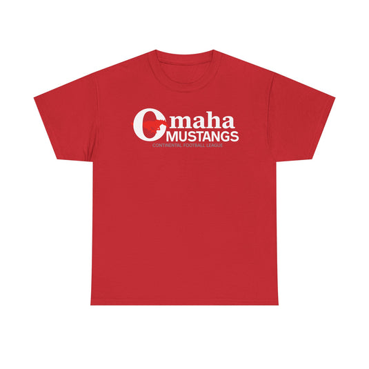 Omaha Mustangs 1964-1975 Nebraska Football T-shirt