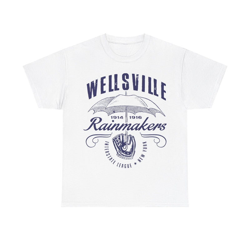 Load image into Gallery viewer, Wellsville Rainmakers Est 1914 New York Baseball T-shirt
