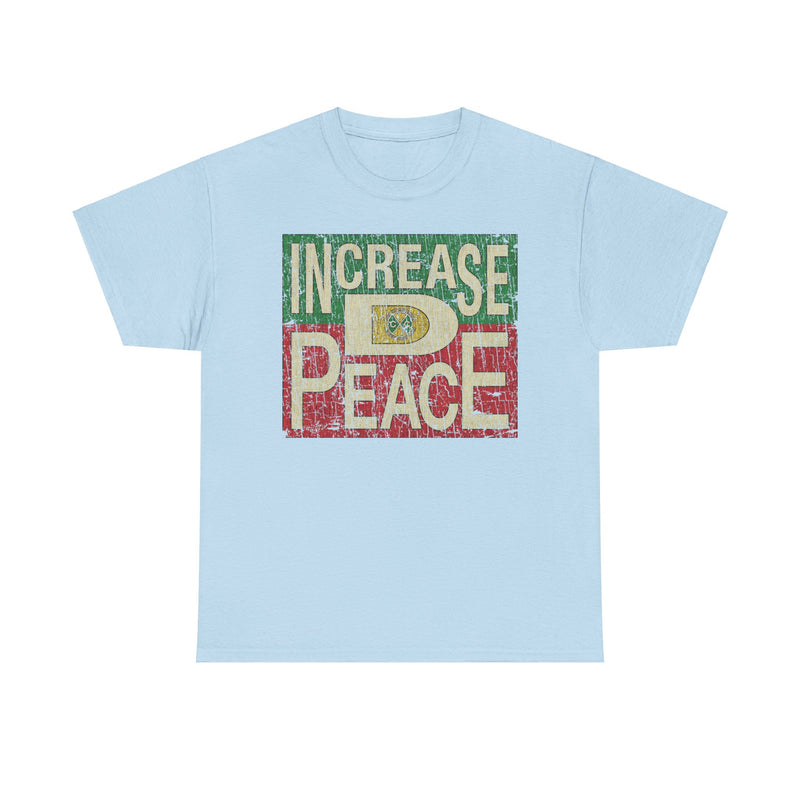 Load image into Gallery viewer, Increase D Peace 1992 Political Logo T-shirt
