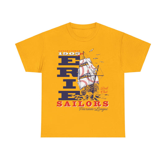 Erie Sailors Est 1905 Pennsylvania Baseball T-shirt