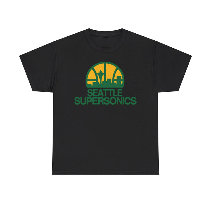 Seattle Supersonics Nostalgic Retro Basketball T-shirt