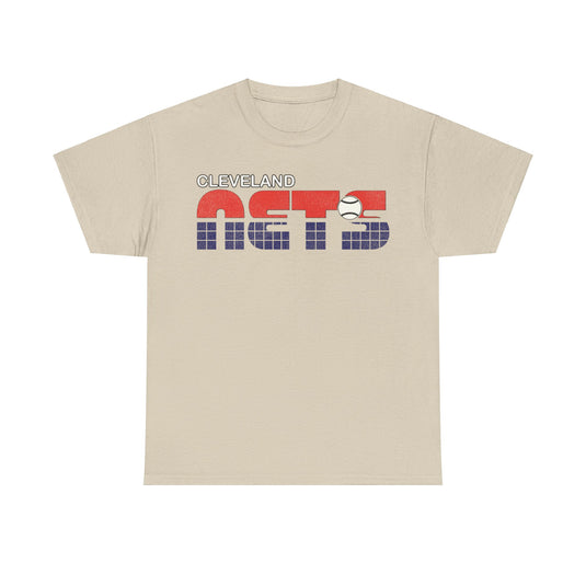 Cleveland Nets Tennis Team Retro Nostalgic T-shirt