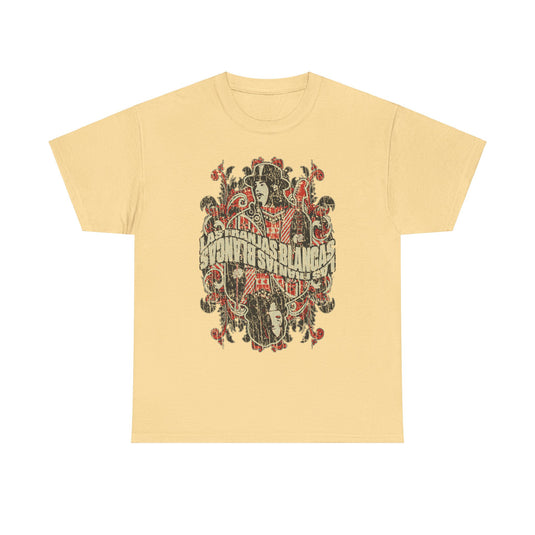 Las Franjas Blancas White Stripes Rock Band T-shirt