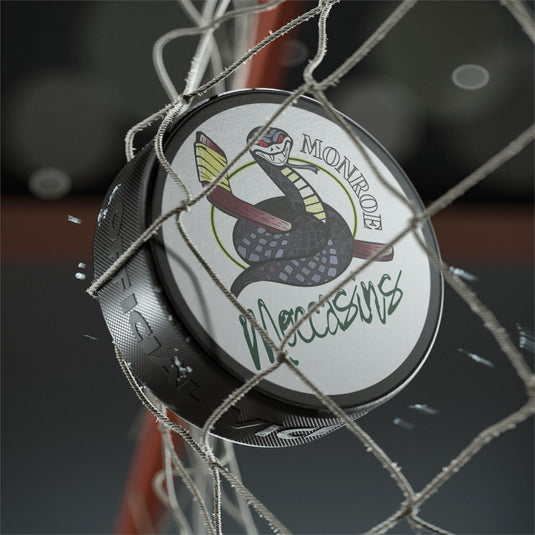 Monroe Moccasins Louisiana 1997-2001 Hockey Puck