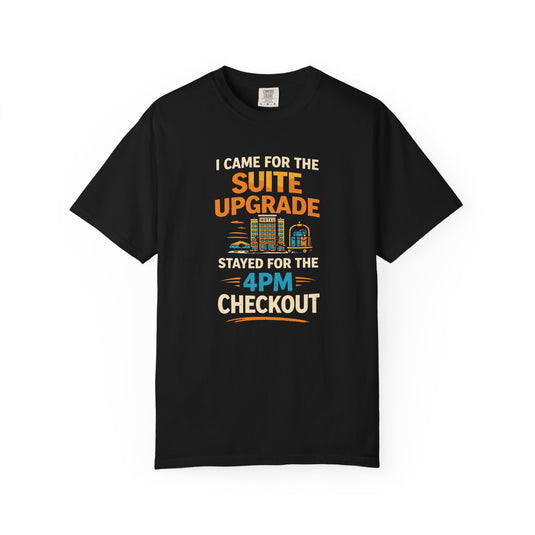 Suite Upgrade Late Checkout Credit Card Points Miles T-shirt
