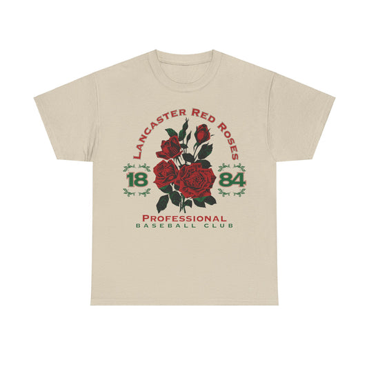 Lancaster Red Roses Est 1884 Pennsylvania Baseball T-shirt