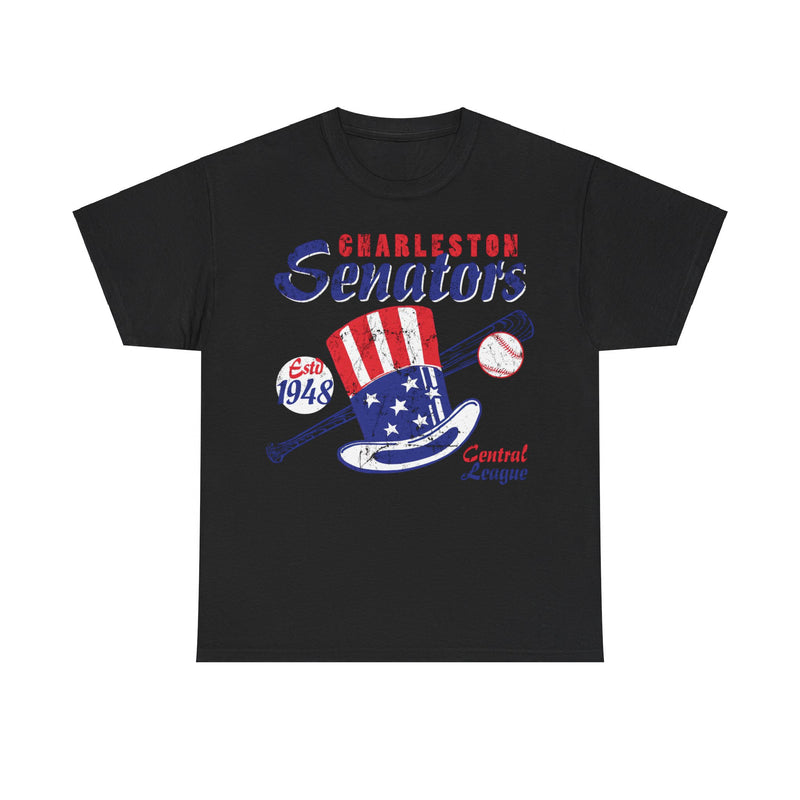 Load image into Gallery viewer, Charleston Senators Est 1948 West Virginia Baseball T-shirt
