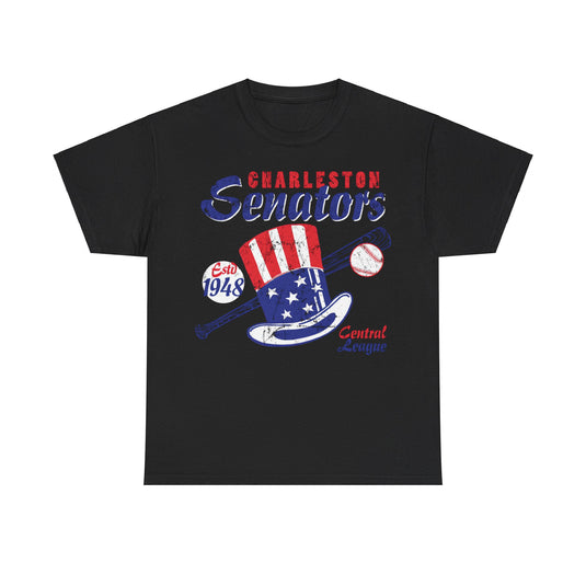 Charleston Senators Est 1948 West Virginia Baseball T-shirt