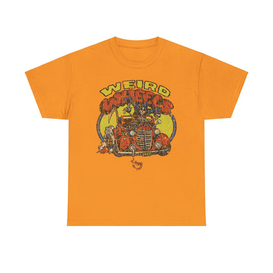 Weird Wheels Slab Cab 1980 Taxi Trading Card T-shirt