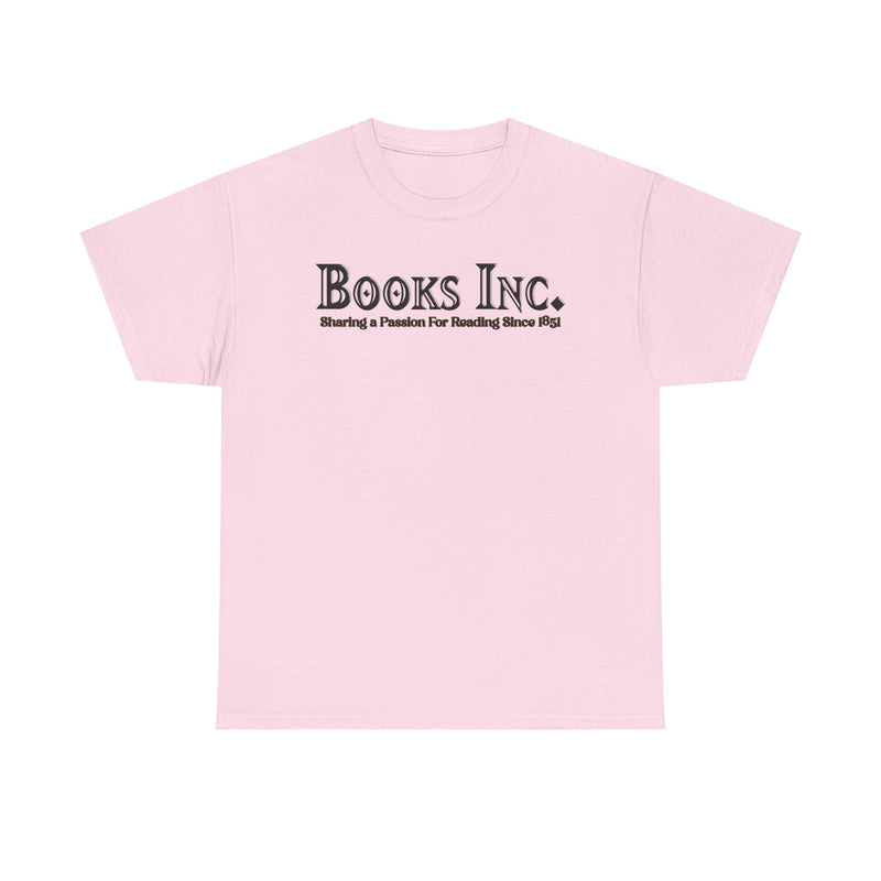 Load image into Gallery viewer, Books Inc T-Shirt Vintage Bookstore Logo Defunct Company Tee

