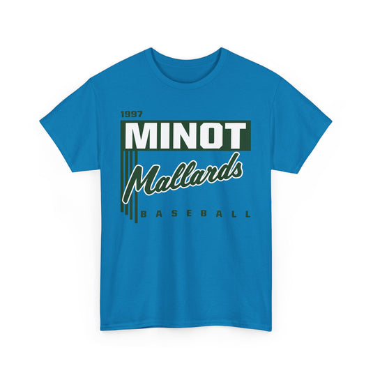 Minot Mallards Prairie League Baseball 1995-1997 North Dakota T-shirt