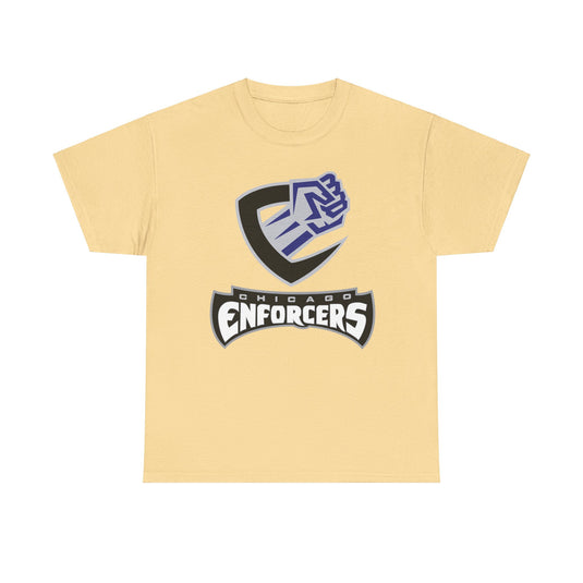 Chicago Enforcers Illinois XFL Football 2001 T-shirt