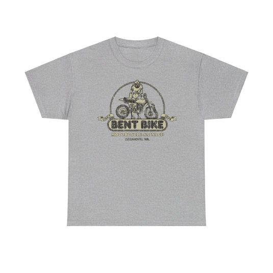 Bent Bike Washington Motorcycle Salvage Store T-shirt