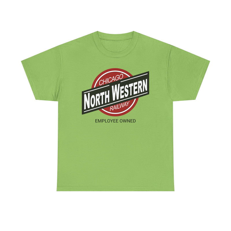 Load image into Gallery viewer, Chicago NorthWestern Employee Owned Railway Railroad Illinois Logo T-Shirt
