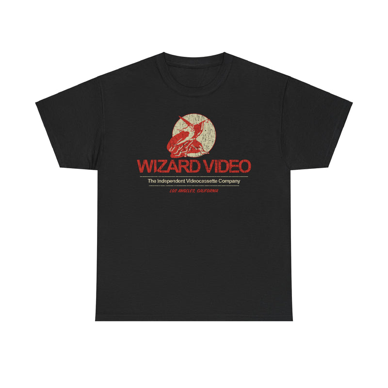 Load image into Gallery viewer, Wizard Video 1981 Los Angeles California Video Company T-shirt
