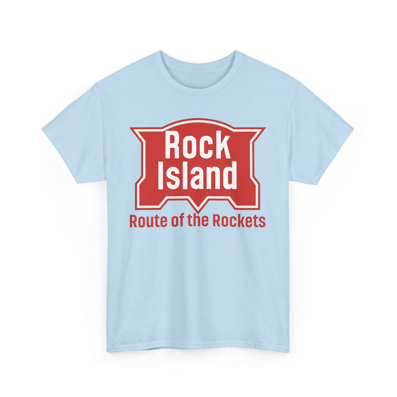 Load image into Gallery viewer, Rock Island Route of Rockets Vintage Railroad Logo T-Shirt
