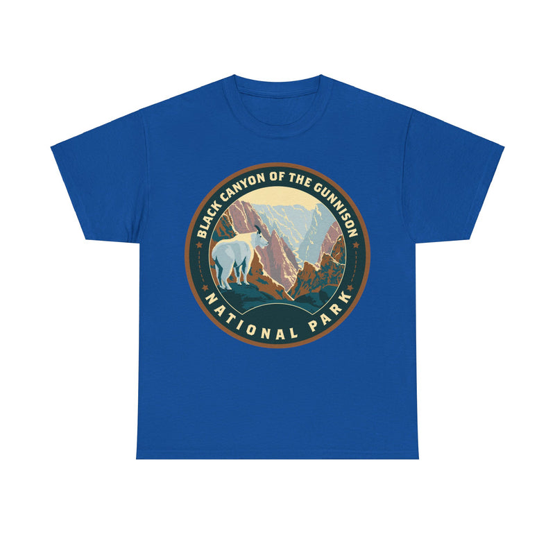 Load image into Gallery viewer, Black Canyon of the Gunnison National Park Colorado Round Logo T-shirt
