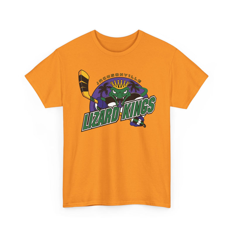 Load image into Gallery viewer, Jacksonville Lizard Kings Florida East Coast Hockey 1995-2000 T-shirt
